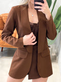Max Blazer em Alfaiataria com Lapela Simone Ref. 1557